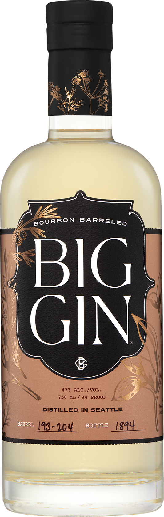 Bourbon Barreled Big Gin