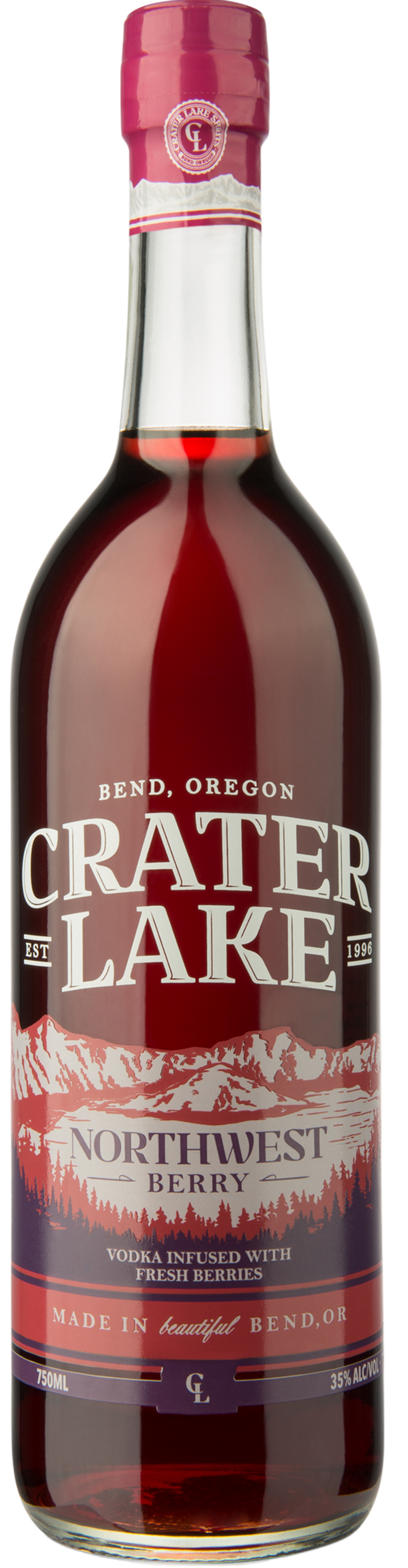 Crater Lake Northwest Berry Vodka